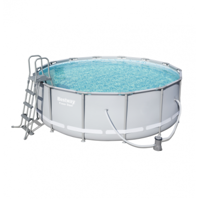 Bestway 56444 above ground swimming pool metal frame pool